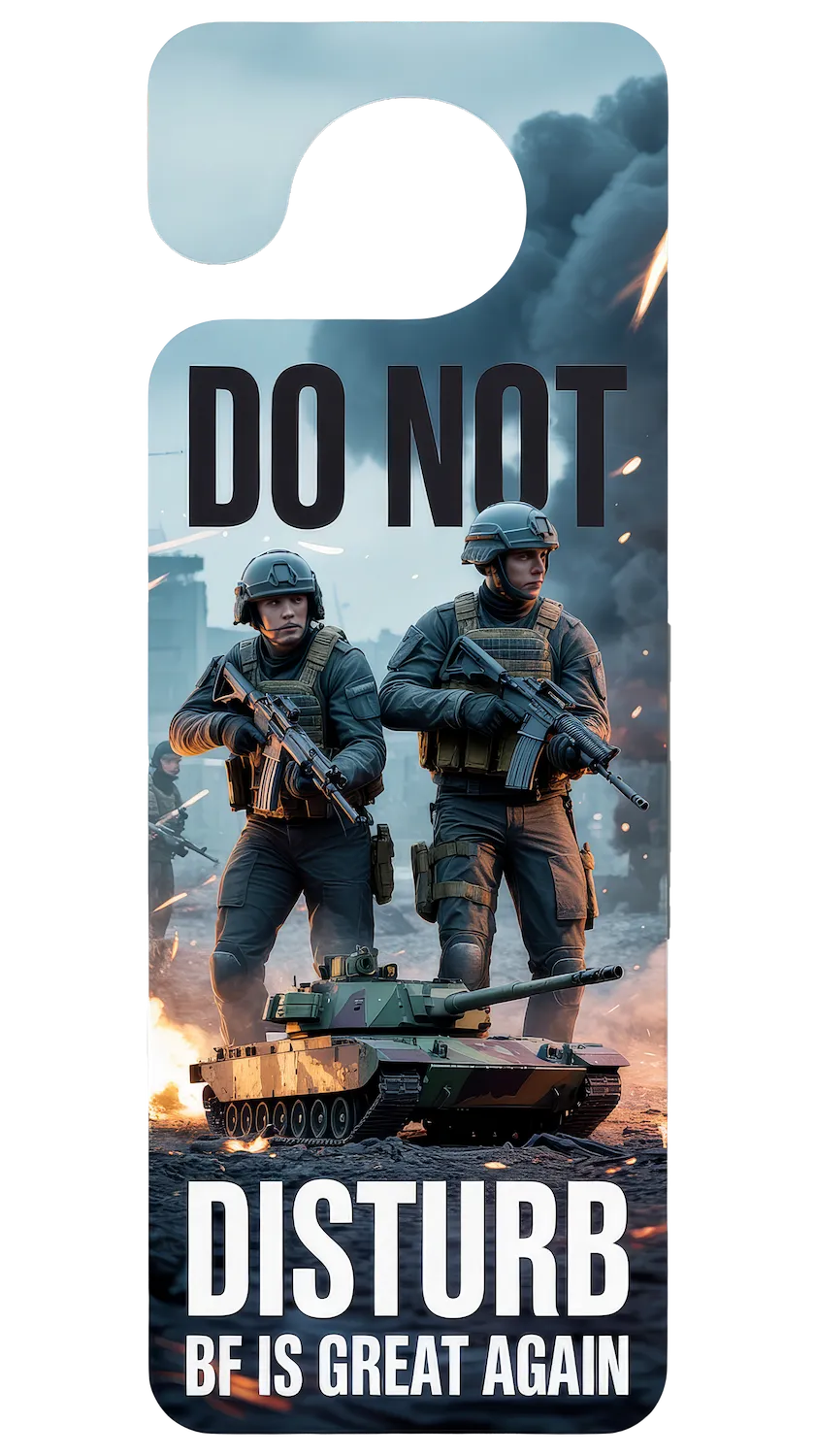 BF is great again Door Hanger