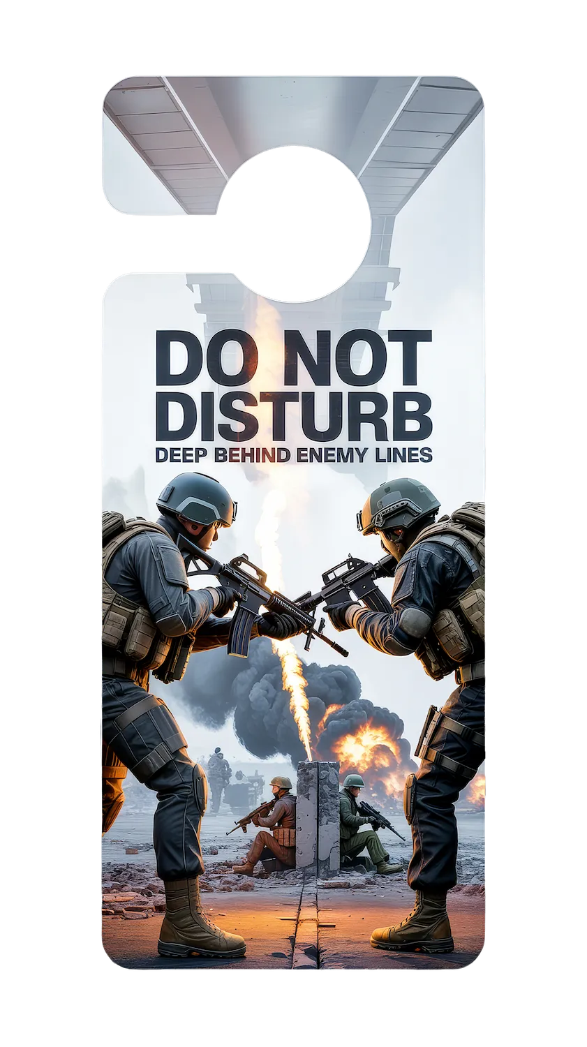 Behind Enemy Lines Door Hanger