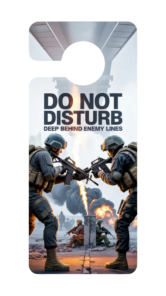 Behind Enemy Lines Door Hanger