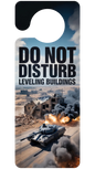 Leveling Buildings Door Hanger