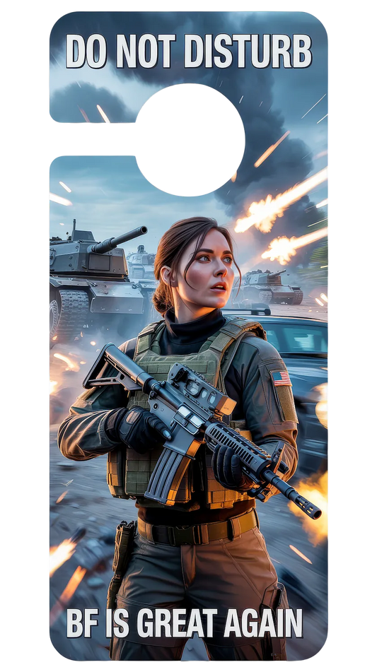 BF is great again Door Hanger