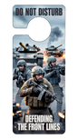 Defending The Front Lines Door Hanger