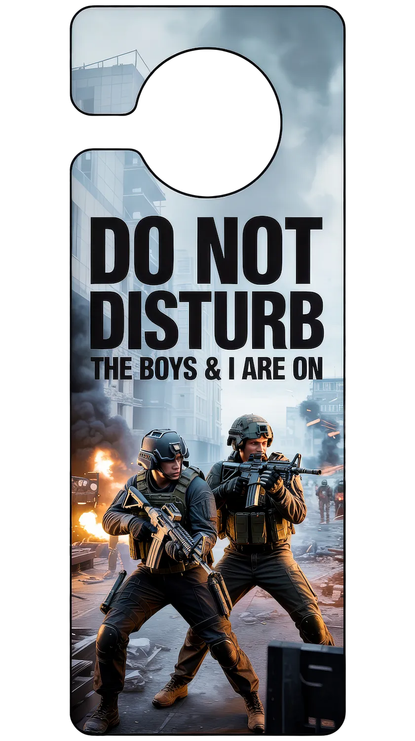 Squad is on air Door Hanger