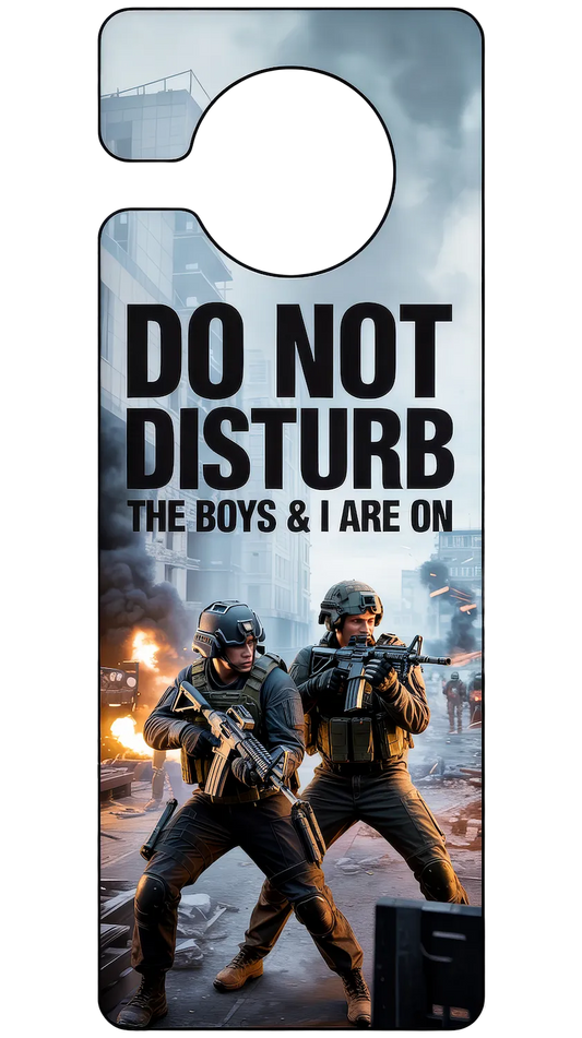 Squad is on air Door Hanger